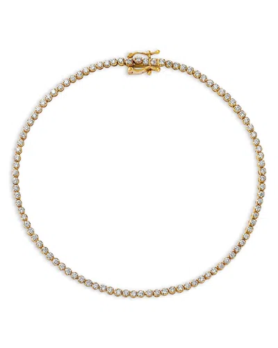 Moon & Meadow 14k Yellow Gold Lab Grown Diamond Tennis Bracelet