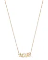 Moon & Meadow 14k Yellow Gold Love Pendant Necklace, 16 In Gold