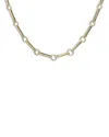 Moon & Meadow 14k Yellow Gold Polished Bar & Circle Link Necklace, 18