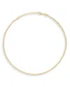 Moon & Meadow 14k Yellow Gold Textured Bead Chain Bracelet In Gold