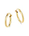 Moon & Meadow 14k Yellow Gold Tiny Hoop Earrings In Gold