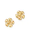 Moon & Meadow Daisy Stud Earrings In 14k Yellow Gold In Gold