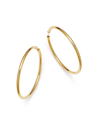 Moon & Meadow Endless Hoop Earrings In 14k Yellow Gold - Exclusive