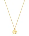 Moon & Meadow Star & Moon Pendant Necklace In 14k Yellow Gold, 18 - Exclusive In Gold