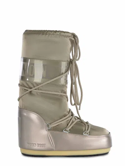 MOON BOOT APR?S-SKI MOON BOOT "ICON GLANCE" MADE IN SATIN