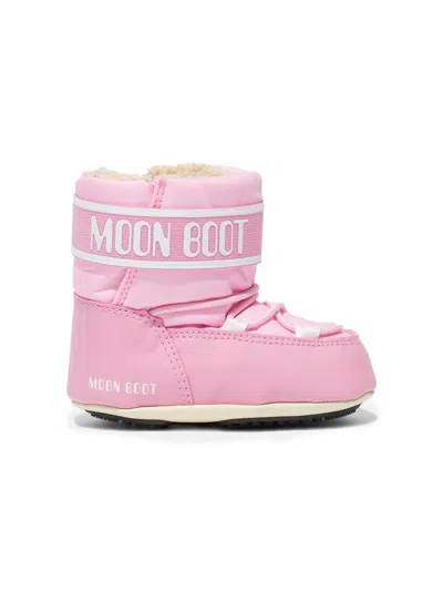 Moon Boot Baby's Grip Nylon Crib Booties In Pink