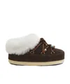 Moon Boot Suede Beads Mules In Multicolor