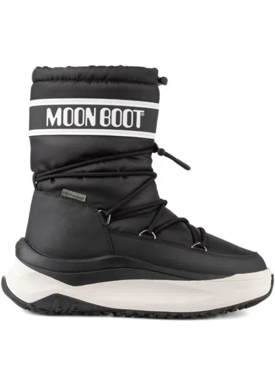 Moon Boot Black Ankle Boots