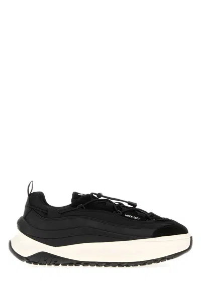 MOON BOOT BLACK FABRIC MOON247 SNEAKERS