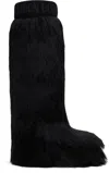 Moon Boot Black Icon Yeti Tall Boots In N001 Black