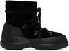 Moon Boot Luna Boot Suede Lab69 In Black