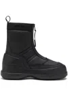 Moon Boot Luna Logo-print Boots In Schwarz