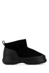 Moon Boot Luna Logo Debossed Slip-on Boots In Black