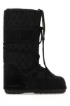 Moon Boot Icon Suede-trimmed Quilted Shell Snow Boots