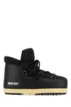 Moon Boot Black Nylon Mb Evx Pumps Ankle Boots In Black