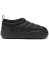 Moon Boot Park Soft Nylon Slip-on Sneakers In Black
