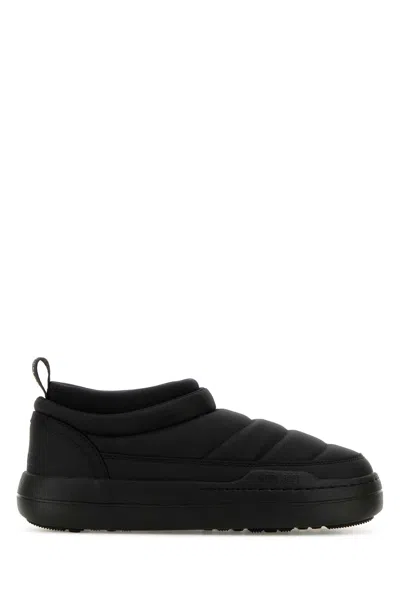 Moon Boot Black Nylon Park Soft Ankle Boots