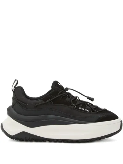 Moon Boot Black Sneakers With Logo
