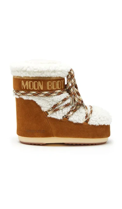Moon Boot Boot Icon In Brown