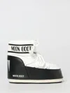 Moon Boot Low Snow Boots Flat Sole Padded Design In White