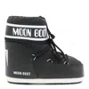 Moon Boot Icon Low Shell And Faux Leather Snow Boots In Black