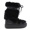 Moon Boot Boots Blacks And Greys In Black