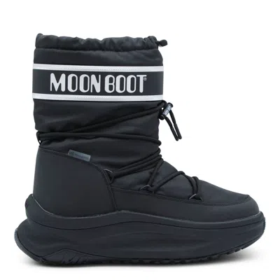 MOON BOOT BOOTS BLACKS AND GREYS