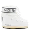 Moon Boot Mb Icon Low Glitter Woman Ankle Boots Pink Size 8-9.5 Plastic In White