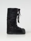Moon Boot Icon High Glitter Boots In Schwarz