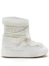 Moon Boot Unisex Ltrack Faux Shearling Boots In White