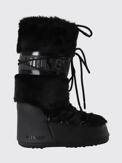 Moon Boot Boots  Woman Color Black