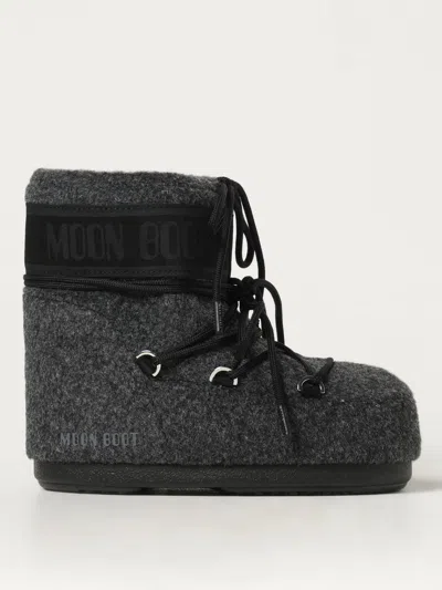 MOON BOOT BOOTS MOON BOOT WOMAN COLOR BLACK,G40743002