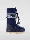 Moon Boot Boots  Woman Color Blue In Blau