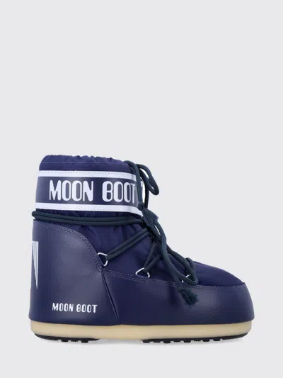 Moon Boot Boots  Woman Color Blue In Multi