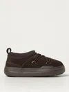 Moon Boot Brown Suede Mb Park Icon Slip Ons In Brown