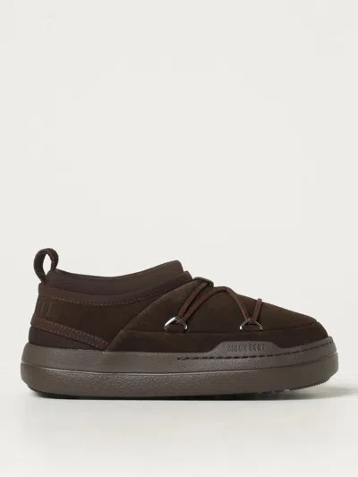 MOON BOOT SNEAKERS MOON BOOT WOMAN COLOR BROWN,G40746032