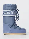 Moon Boot Boots  Woman Color Grey In Blue