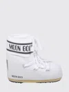 Moon Boot Icon Low Nylon White Snow Boots In White