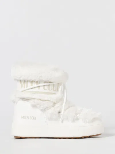 MOON BOOT BOOTS MOON BOOT WOMAN COLOR WHITE,H63754001