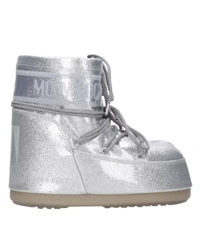 MOON BOOT MOON BOOT BOOTS SILVER