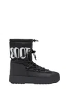 Moon Boot Boots With Logo In Black