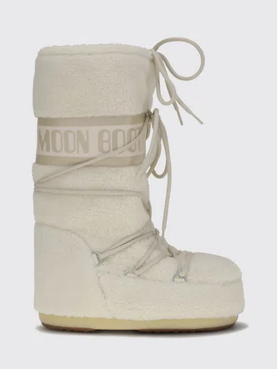 Moon Boot Boots Woman Color Ice In White
