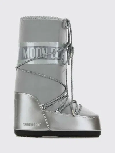 Moon Boot Boots Woman Color Silver