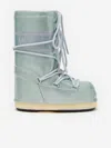 Moon Boot Boys Icon Jr Glitter Boots In Blue