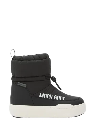 Moon Boot Boys' Lightweight Mini Boots In Black