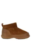 Moon Boot Luna Low Suede Leather Ankle In Brown
