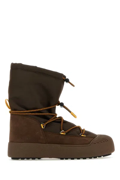 MOON BOOT BROWN MTRACK POLOR CORDY BOOTS