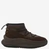 Moon Boot Brown Round-toe Sneakers In Brown