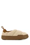 Moon Boot Sand Teddy Fabric Mb Park Puffer Slip On In Brown