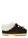 Moon Boot Mb Evx Mule Suede Beads In Black